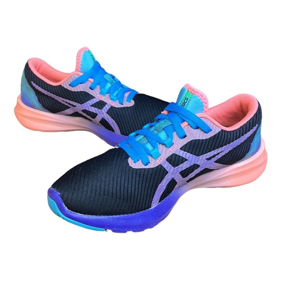 Asics Versablast Black Sun Coral Women's Athletic Running Shoes Size US 9 EUC - Picture 5 of 13